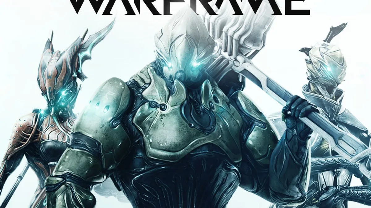 Warframe sci-fi ninja action looter shooter combat